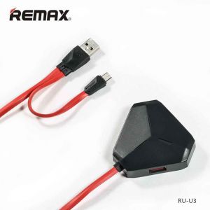 موزع USB + OTG 3 منافذ مع معزز باور REMAX RU-U3